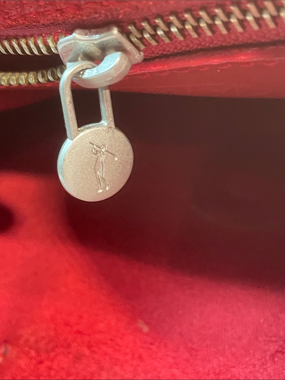 Classic Red Leather Mini Backpack - Picture 7 of 10